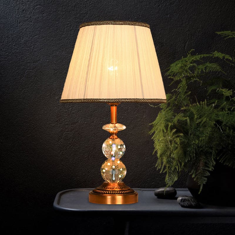 GleamCrystal – Kristall Tischlampe mit Facetten