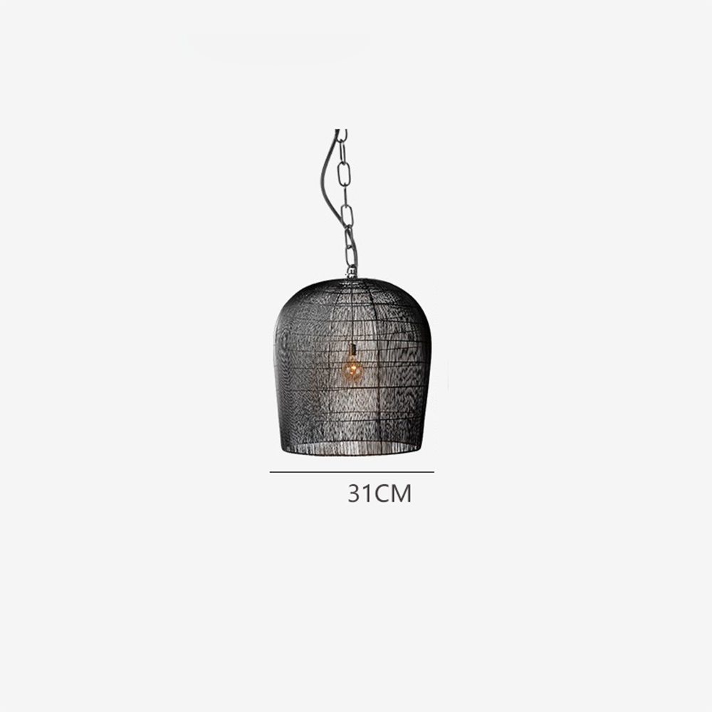 Nordlicht – Rattan Hängelampe