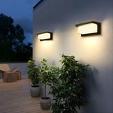 Brilix | LED-Außenwandleuchte, Bewegungsmelder, IP65, Warmweiß