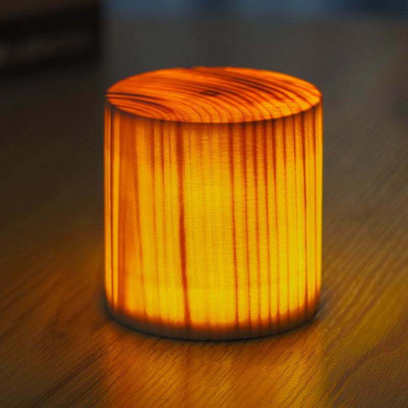 Houthart - Kabellose Tischlampe