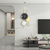 ModernHome - Gold Wanduhr