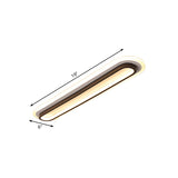 Luminoir – Ovale LED-Deckenleuchte
