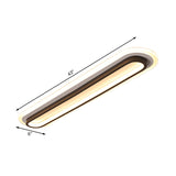 Luminoir – Ovale LED-Deckenleuchte