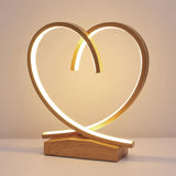LoveNest – Holz Nachttisch mit Herzmotiv