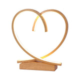 LoveNest – Holz Nachttisch mit Herzmotiv