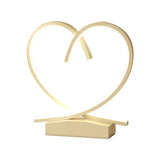 LoveNest – Holz Nachttisch mit Herzmotiv