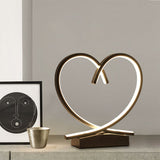 LoveNest – Holz Nachttisch mit Herzmotiv