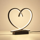 LoveNest – Holz Nachttisch mit Herzmotiv