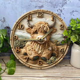 HighlandCharm - Hochlandrind Uhr
