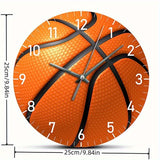 HoopsTime - Stille Basketballuhr