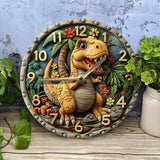 DinoTime - Dinosaurier Wanduhr