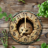 HedgeTime - Igel Wanduhr