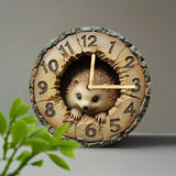 HedgeTime - Igel Wanduhr