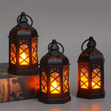 LuxeGlow - Rustikale LED-Teelichthalter