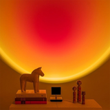 GlowBright - Retro Tischlampe