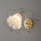 MaisonLumière – Retro Glas Wandleuchte