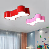PawLight – LED-Deckenlampe Hundeknochen für Kinder