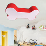 PawLight – LED-Deckenlampe Hundeknochen für Kinder
