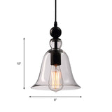 EmmaLights – Rustikale Glas Pendelleuchte