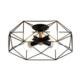 GeoLight – Geometrische Deckenleuchte aus Metall