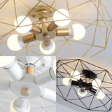 GeoLight – Geometrische Deckenleuchte aus Metall