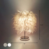GlowFeather – Feder Tischlampe