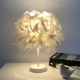 GlowFeather – Feder Tischlampe