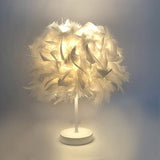 GlowFeather – Feder Tischlampe