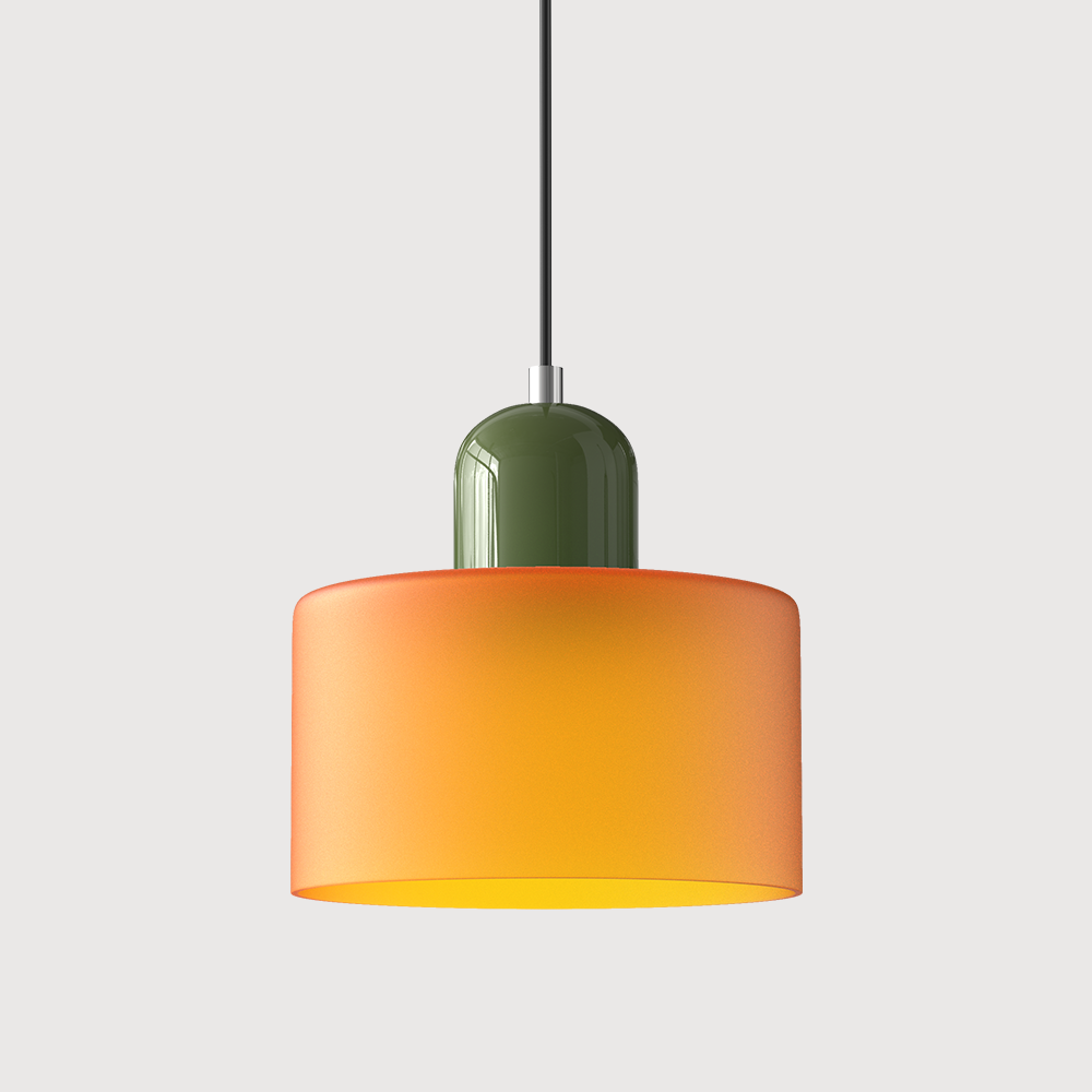 Bauhaus Glow – Glas Pendelleuchte