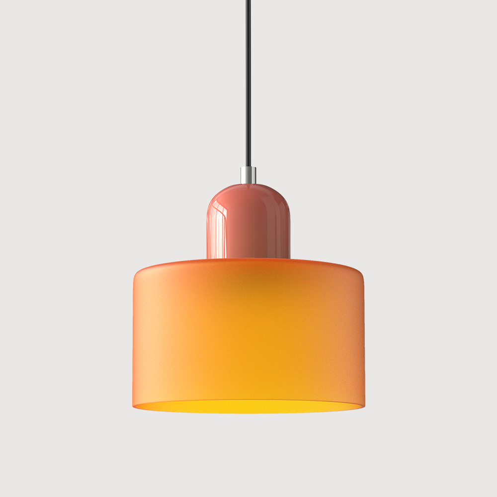 Bauhaus Glow – Glas Pendelleuchte