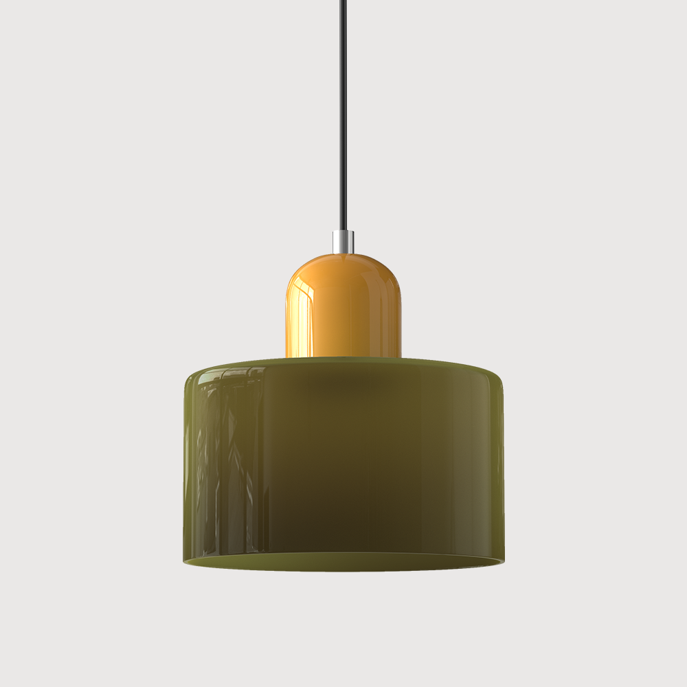 Bauhaus Glow – Glas Pendelleuchte