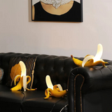 Banane – LED-Tischlampe Gold