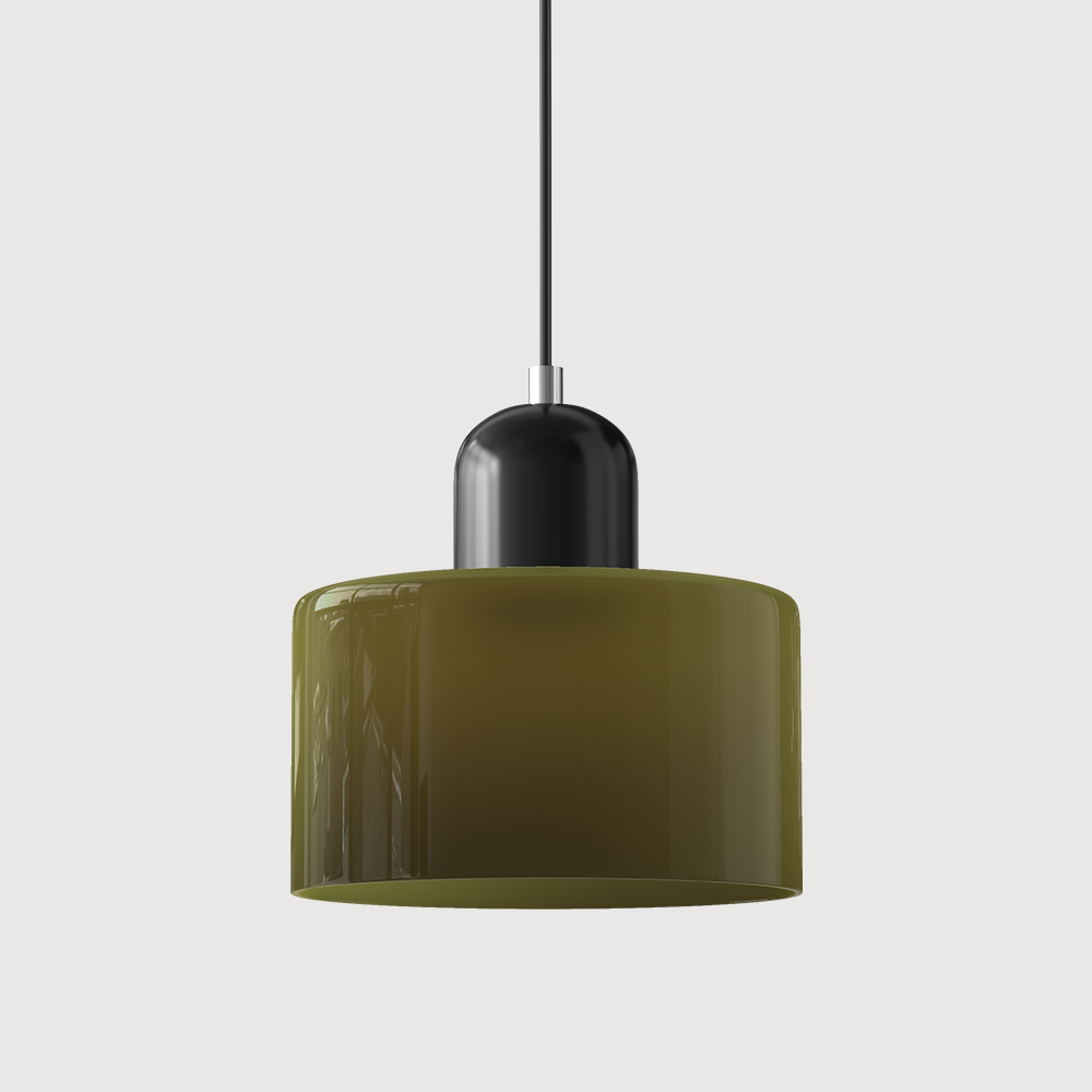 Bauhaus Glow – Glas Pendelleuchte