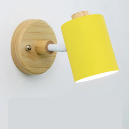 GlowWood – Wandleuchte aus Holz