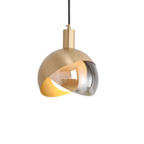 Wynd – Glas Hängelampe in Gold