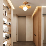 Orb - LED-Deckenlampe aus Holz