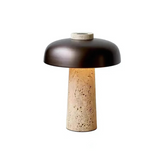 Artemis – Travertin Tischlampe LED