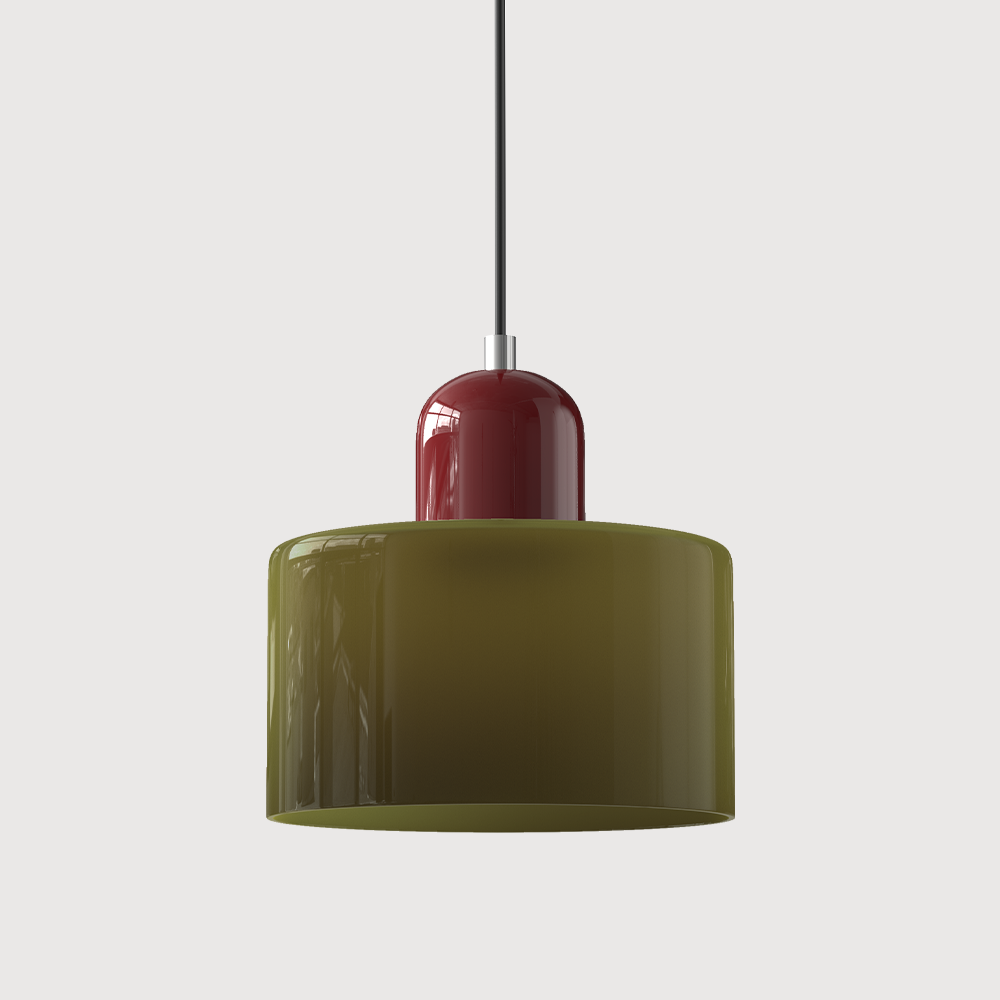 Bauhaus Glow – Glas Pendelleuchte