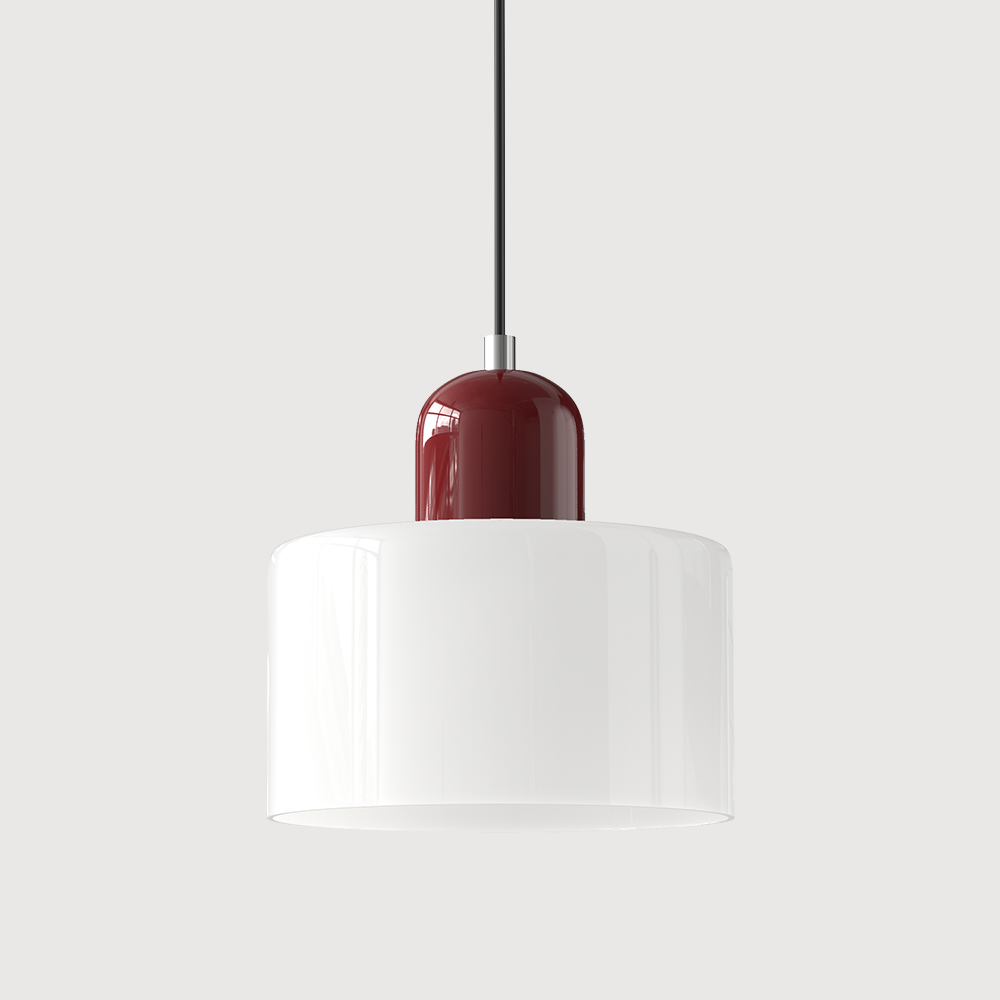 Bauhaus Glow – Glas Pendelleuchte
