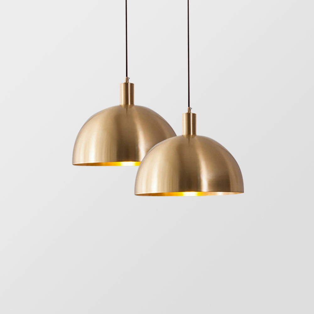 Luminiva – Messing Kuppel Pendelleuchte