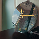 GlassArt - Wanduhr