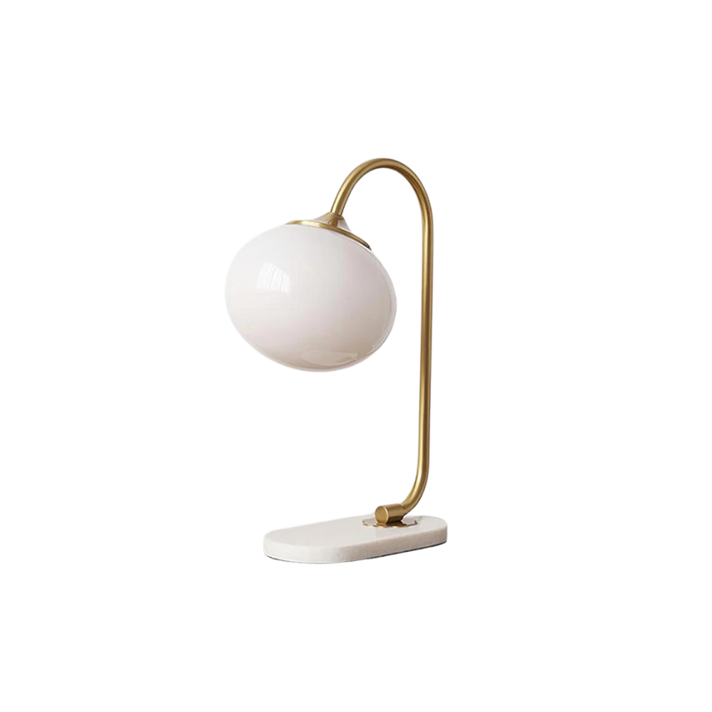 Illumina – Glas Metall Tischlampe