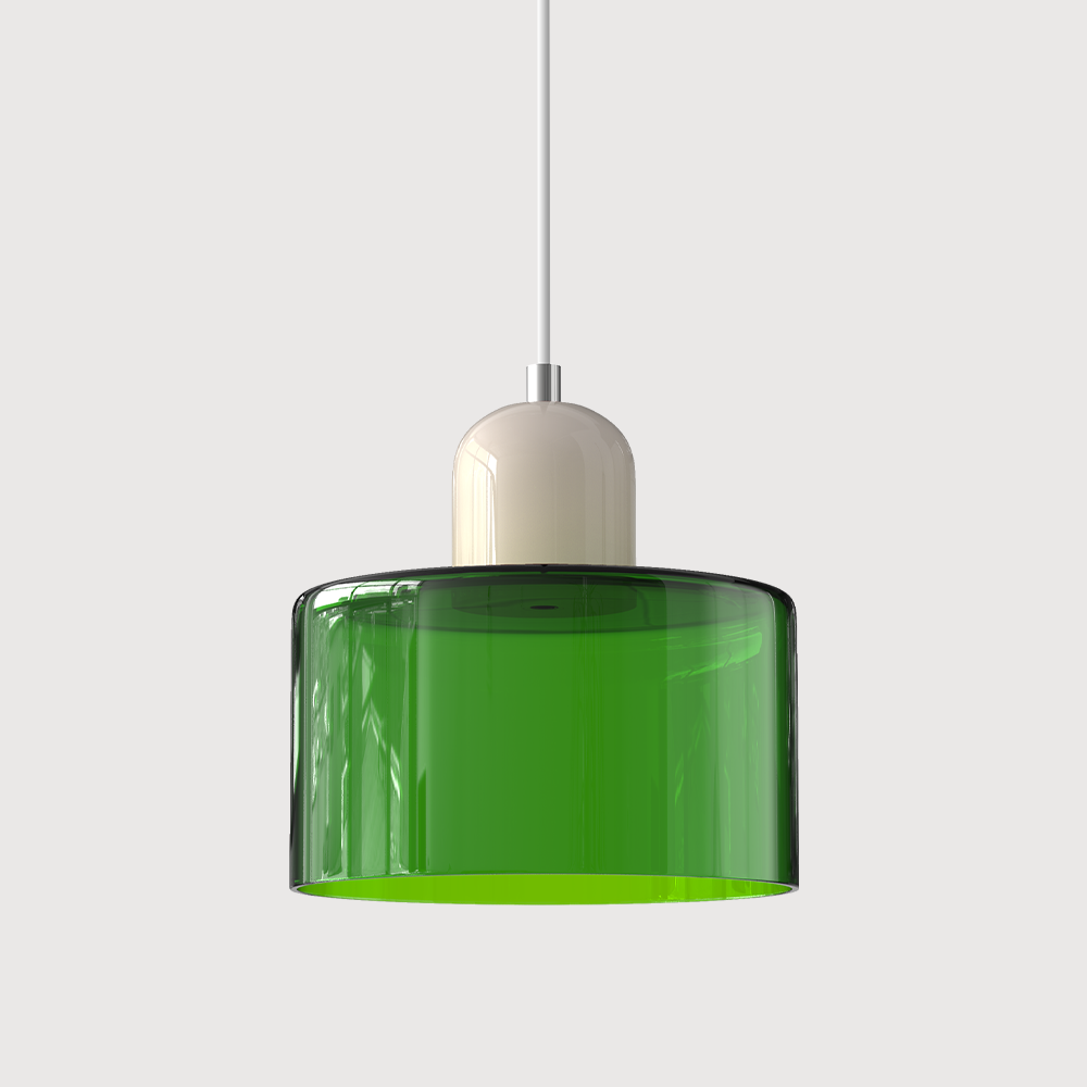 Bauhaus Glow – Glas Pendelleuchte
