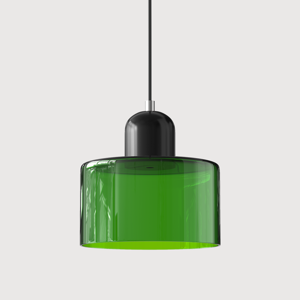 Bauhaus Glow – Glas Pendelleuchte
