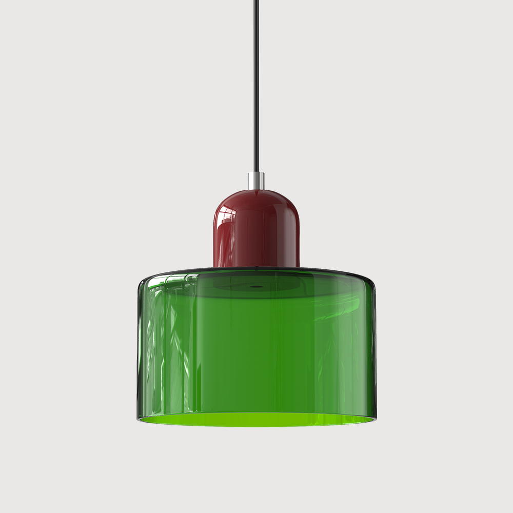 Bauhaus Glow – Glas Pendelleuchte