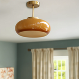 Flixar - Vintage Gelbe Deckenlampe