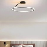 Sidera | Moderne LED Deckenlampe 3000K warmweiß rund Eisen Aluminium Design