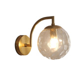 Lumihaus – Glas Wandleuchte mit Rillenstruktur