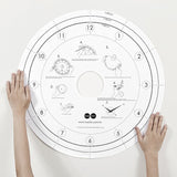 Luminoir - Schwalben Wanduhr