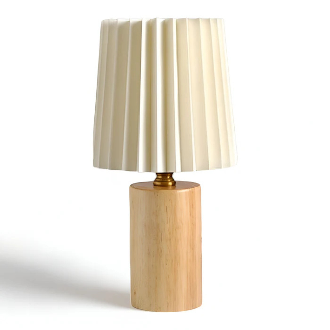 Scandi - LED Tischlampe Holz
